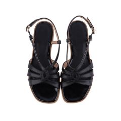 Sandal Hạnh Dung Dây Đan Đế Xẹp HD04757AD