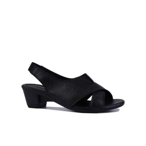 Sandal Cao Gót Hạnh Dung Bản Chéo HD04763AD