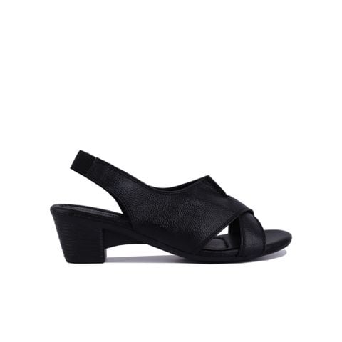 Sandal Cao Gót Hạnh Dung Bản Chéo HD04763AD