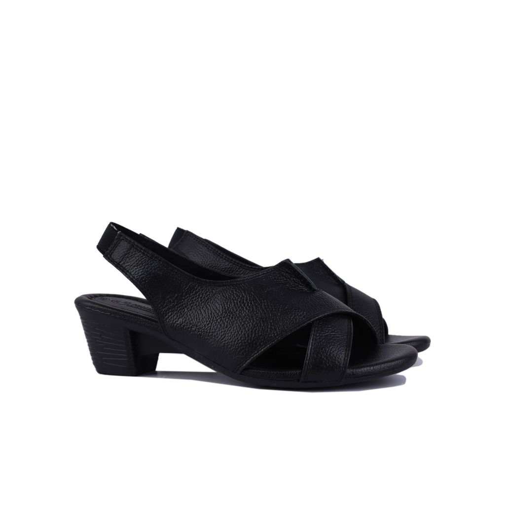Sandal Cao Gót Hạnh Dung Bản Chéo HD04763AD