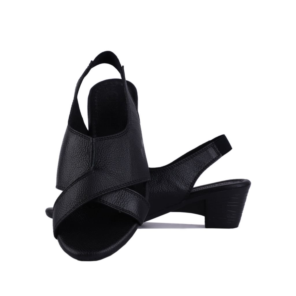 Sandal Cao Gót Hạnh Dung Bản Chéo HD04763AD