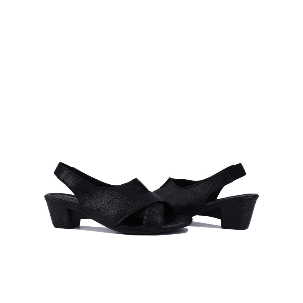 Sandal Cao Gót Hạnh Dung Bản Chéo HD04763AD