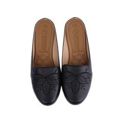 Dép Bít Mũi Hạnh Dung Chỉ Thêu HD04778AD