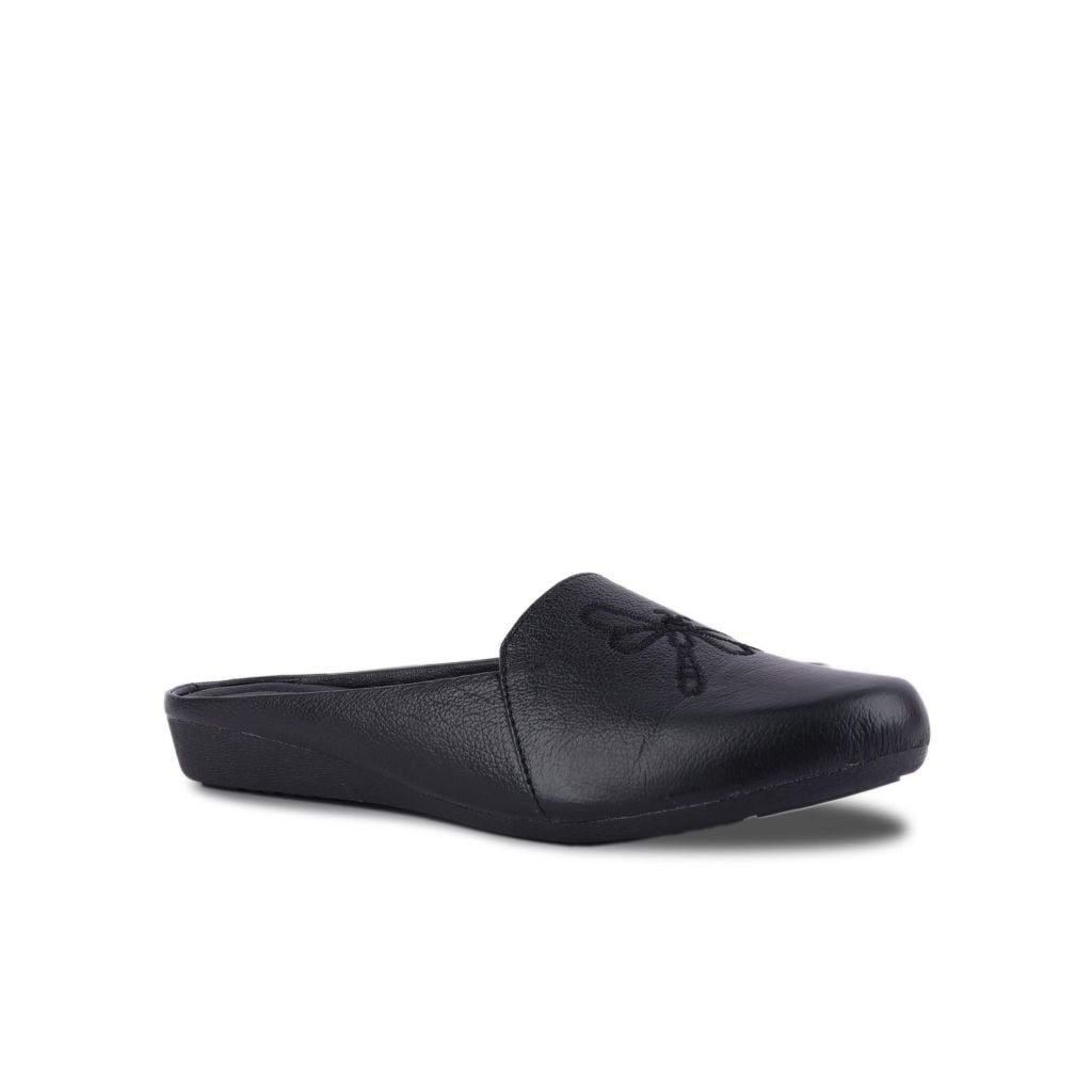 Dép Bít Mũi Hạnh Dung Thêu Chuồn Chuồn HD04786AD