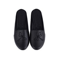 Dép Bít Mũi Hạnh Dung Thêu Chuồn Chuồn HD04786AD