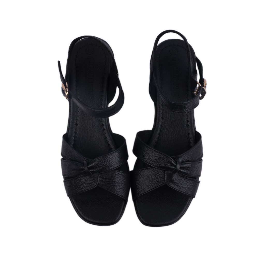 Sandal Xuồng Hạnh Dung Quai Nơ Nhỏ HD04788AD