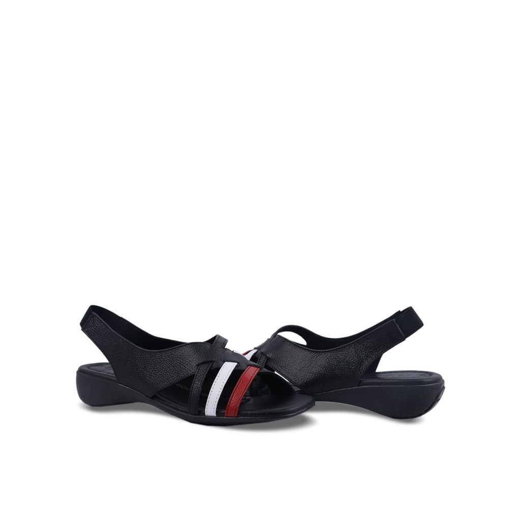Sandal Xuồng Hạnh Dung Quai Đan Phối Màu HD04789AD