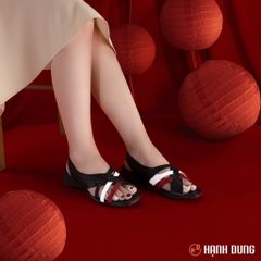 Sandal Xuồng Hạnh Dung Quai Đan Phối Màu HD04789AD