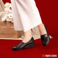 Giày Đế Xuồng Hạnh Dung Mũi May Chỉ HD04813AD