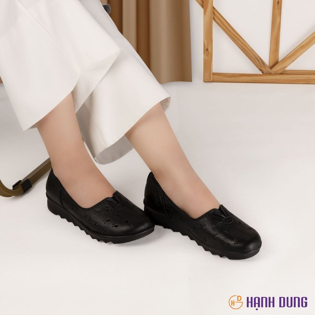 Giày Búp Bê Hạnh Dung Đục Lỗ HD04817AD