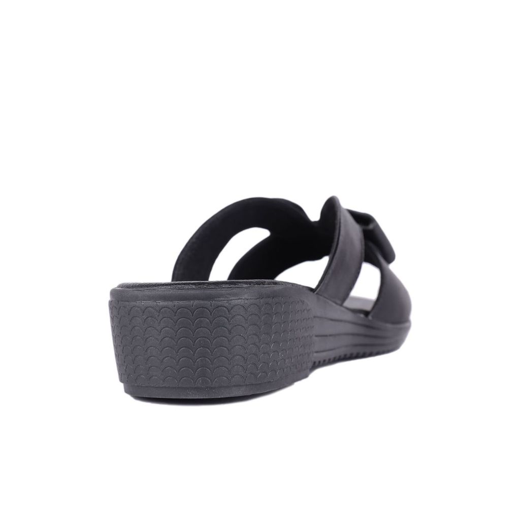 Dép Xẹp Hạnh Dung Bản Cut Out Phối Nơ HD04823AD