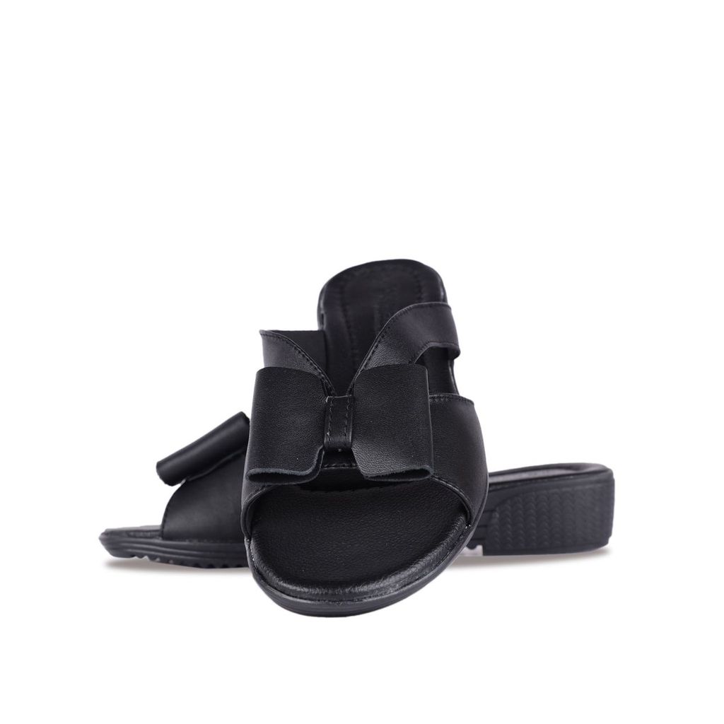 Dép Xẹp Hạnh Dung Bản Cut Out Phối Nơ HD04823AD