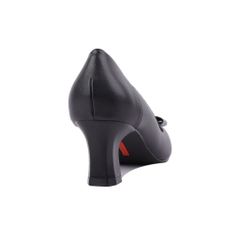 Giày Cao Gót Hạnh Dung Nơ khóa Tròn Cách Điệu HD04836AD