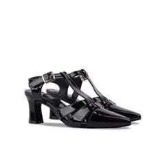 Sandal Cao Gót Hạnh Dung Mũi Nhọn T-Strap HD04839AD