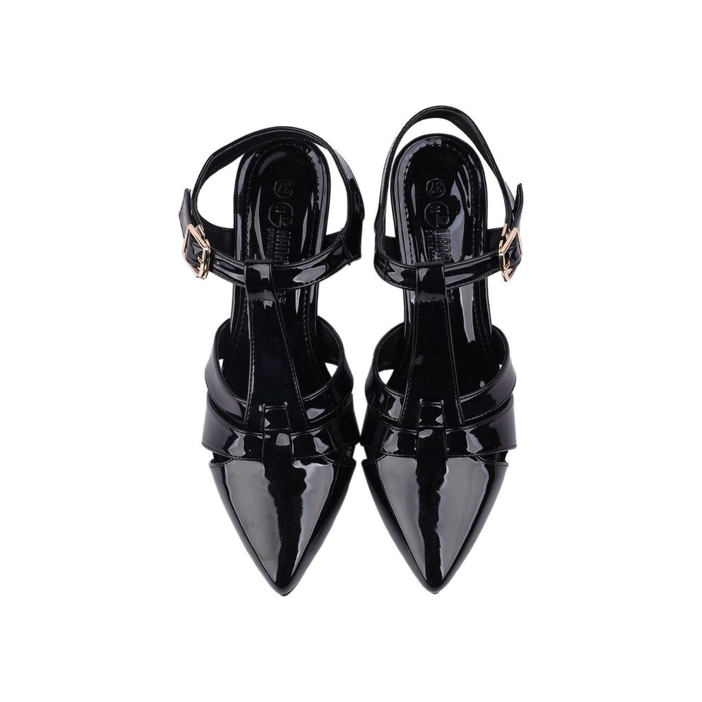 Sandal Cao Gót Hạnh Dung Mũi Nhọn T-Strap HD04839AD