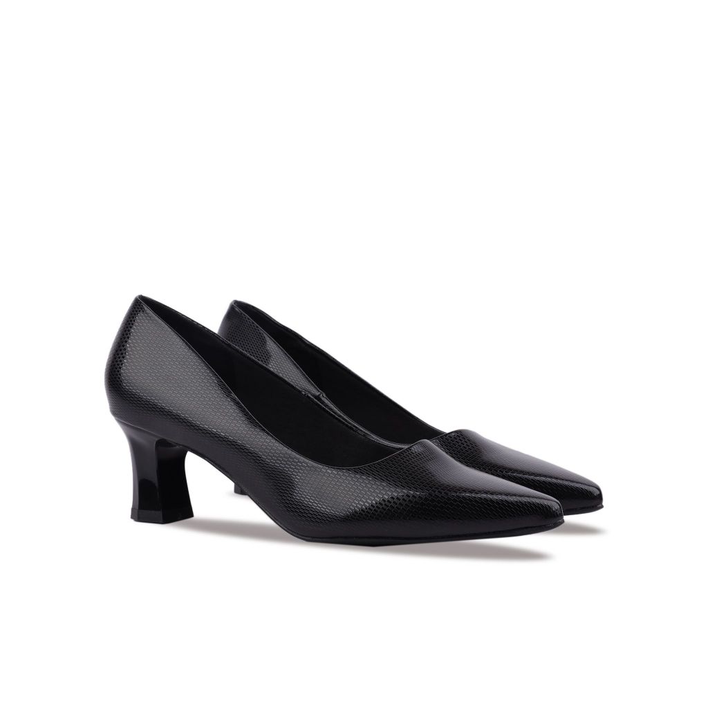 Giày Cao Gót Hạnh Dung Quai Dập Vân HD04846AD