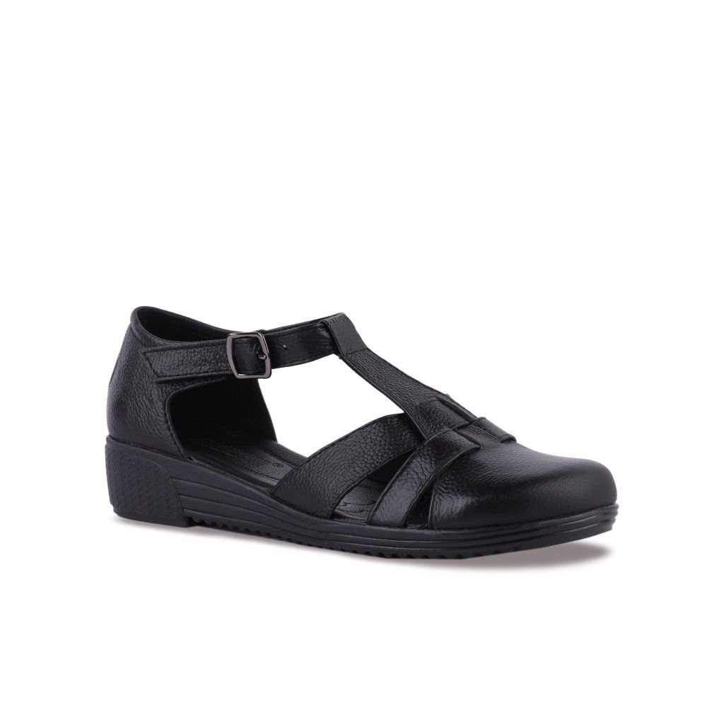 Sandal Xuồng Hạnh Dung Mũi Tròn T-Strap HD04848AD