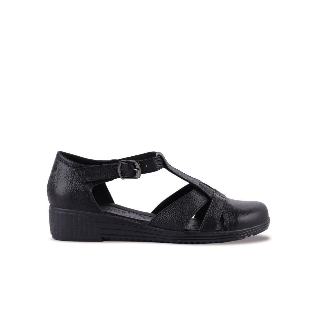 Sandal Xuồng Hạnh Dung Mũi Tròn T-Strap HD04848AD