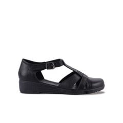 Sandal Xuồng Hạnh Dung Mũi Tròn T-Strap HD04848AD