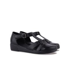 Sandal Xuồng Hạnh Dung Mũi Tròn T-Strap HD04848AD