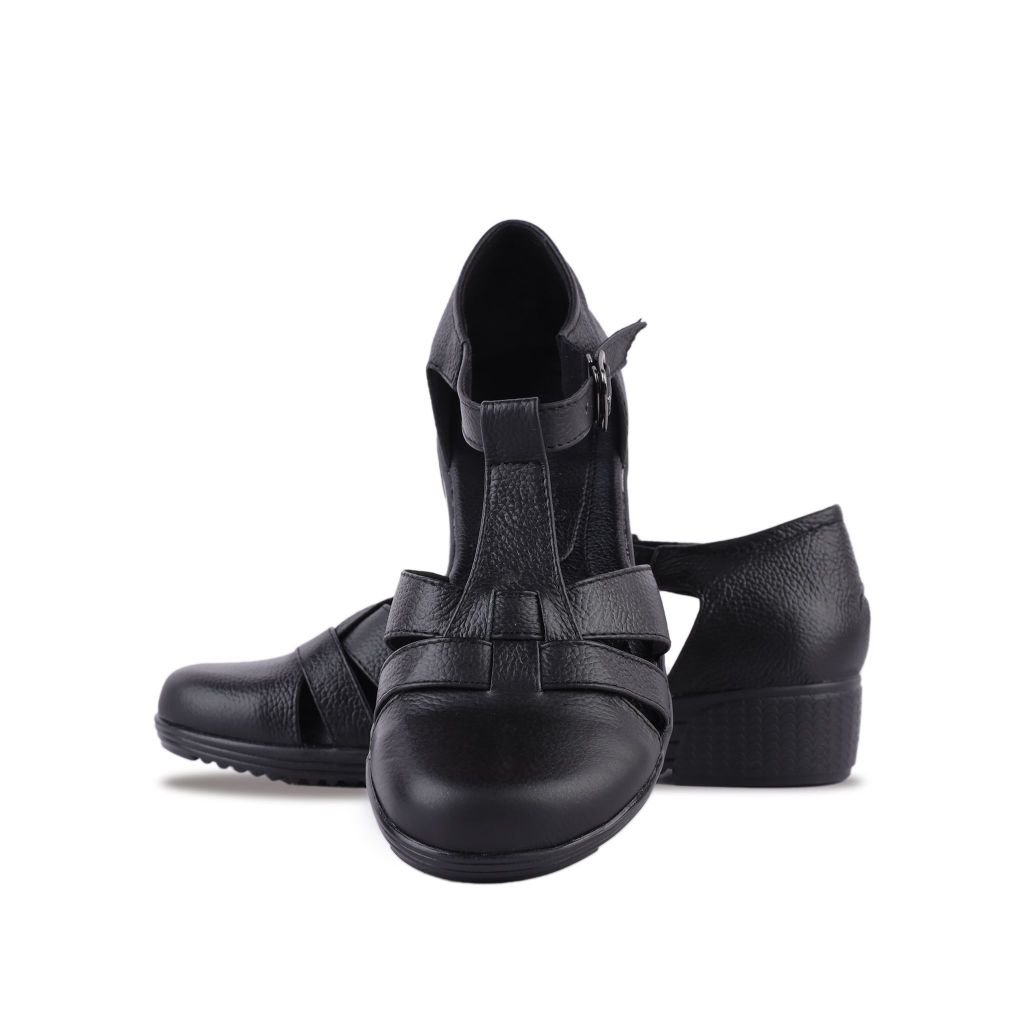 Sandal Xuồng Hạnh Dung Mũi Tròn T-Strap HD04848AD
