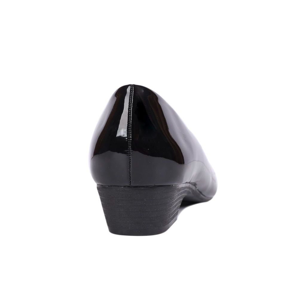 Giày Đế Xuồng Hạnh Dung Mũi Nhọn Khóa G Bướm HD04855AD