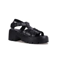 Sandal Cao Gót Hạnh Dung Quai T-Strap Cách Điệu HD04871AD