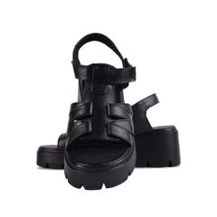 Sandal Cao Gót Hạnh Dung Quai T-Strap Cách Điệu HD04871AD