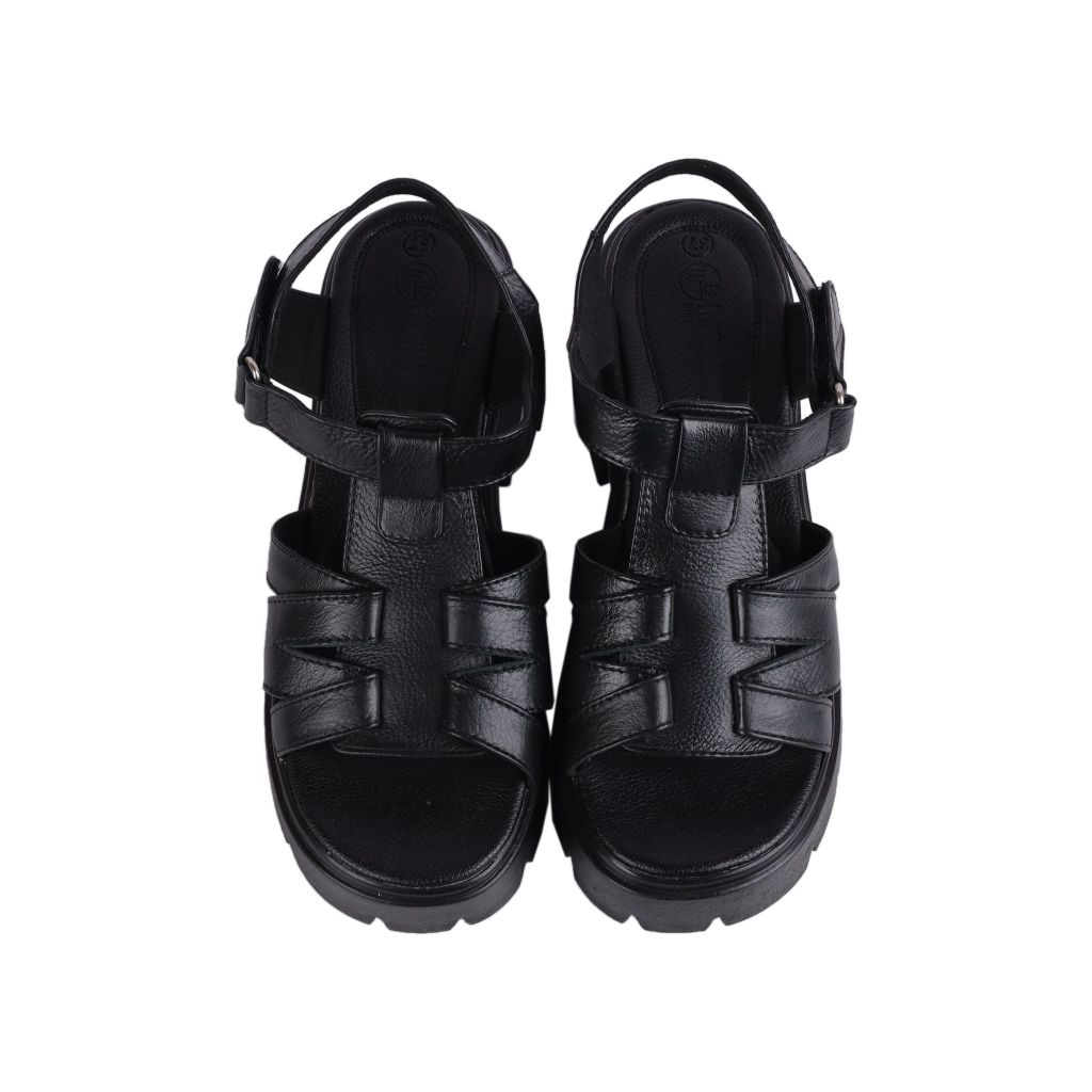 Sandal Cao Gót Hạnh Dung Quai T-Strap Cách Điệu HD04871AD