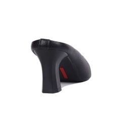 Dép Bít Mũi Hạnh Dung Mũi Vuông Da Sần HD04876AD