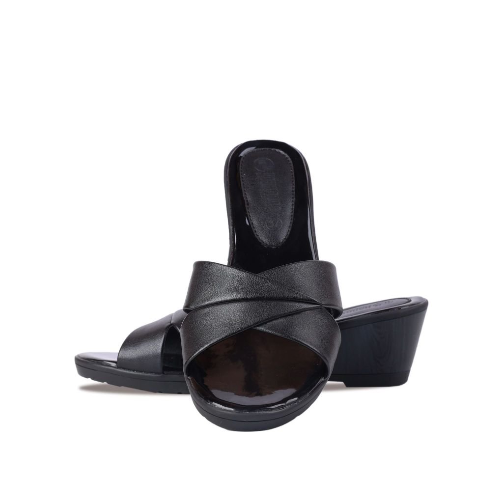 Dép Xuồng Hạnh Dung Quai Ngang Đắp Chéo HD04883AD
