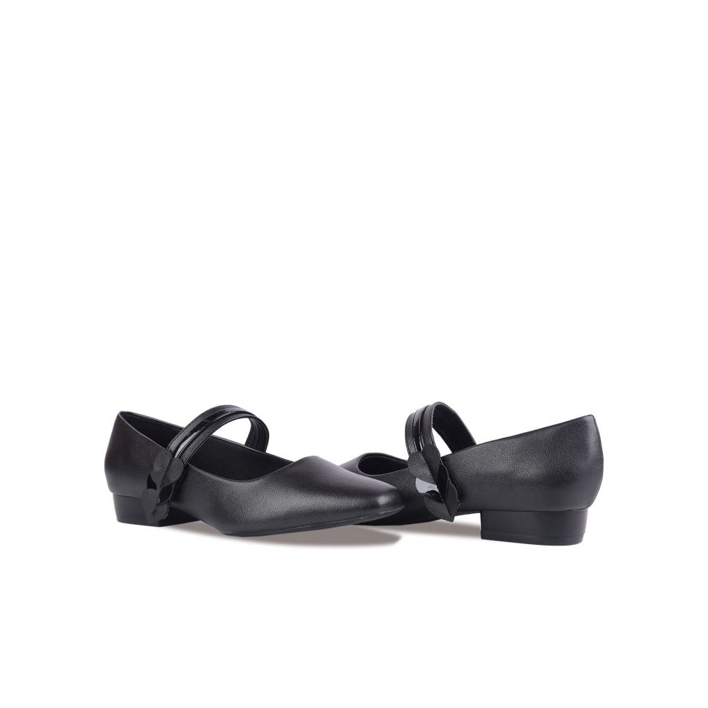 Giày Búp Bê Hạnh Dung Quai Dán Hậu Tim HD04893AD