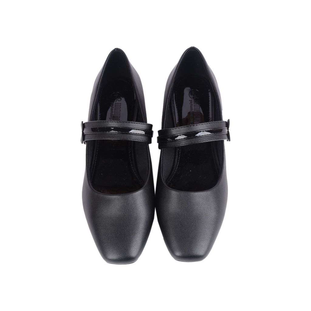 Giày Búp Bê Hạnh Dung Quai Dán Hậu Tim HD04893AD