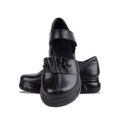 Sandal Xuồng Hạnh Dung Bít Mũi Quai Nhún HD04904AD