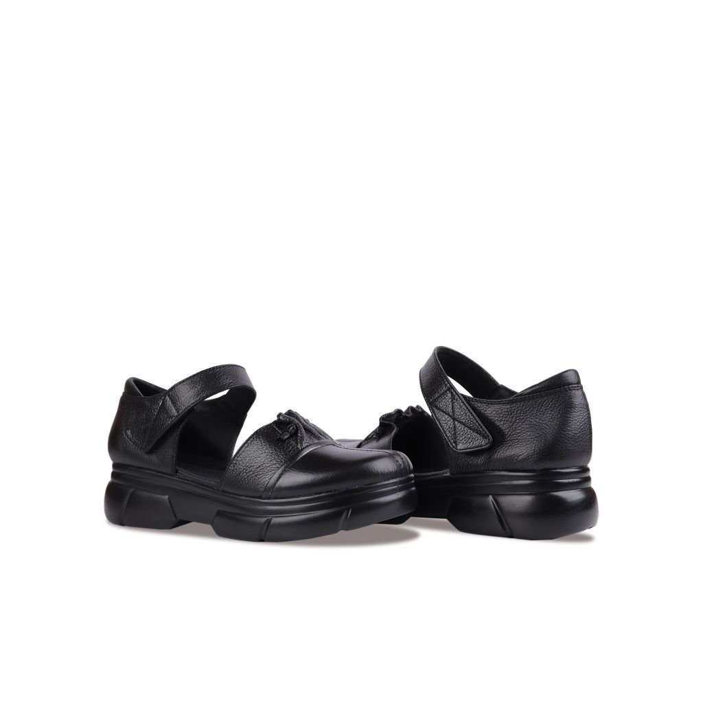 Sandal Xuồng Hạnh Dung Bít Mũi Quai Nhún HD04904AD