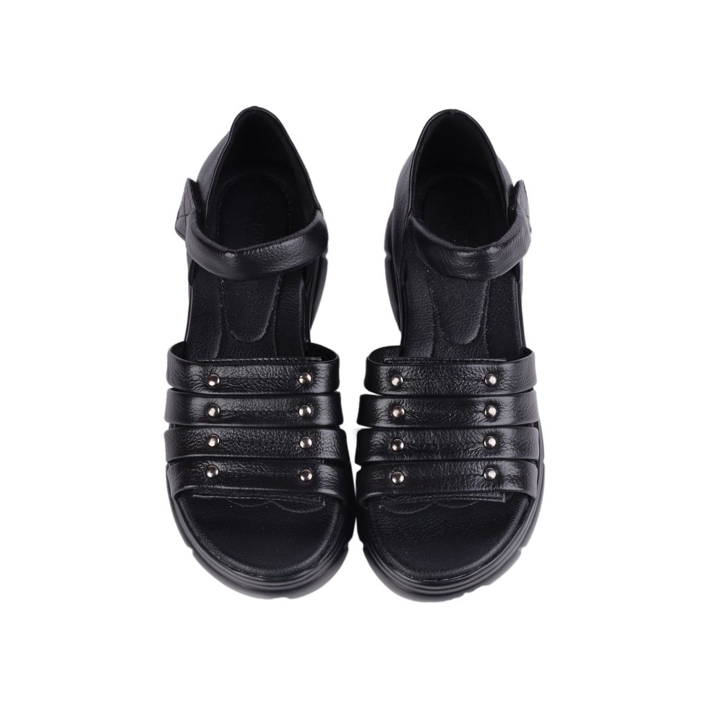 Sandal Xuồng Hạnh Dung Quai Ngang Cách Điệu HD04906AD