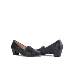 Giày Cao Gót Hạnh Dung Họa Tiết Thêu Lá HD04914AD