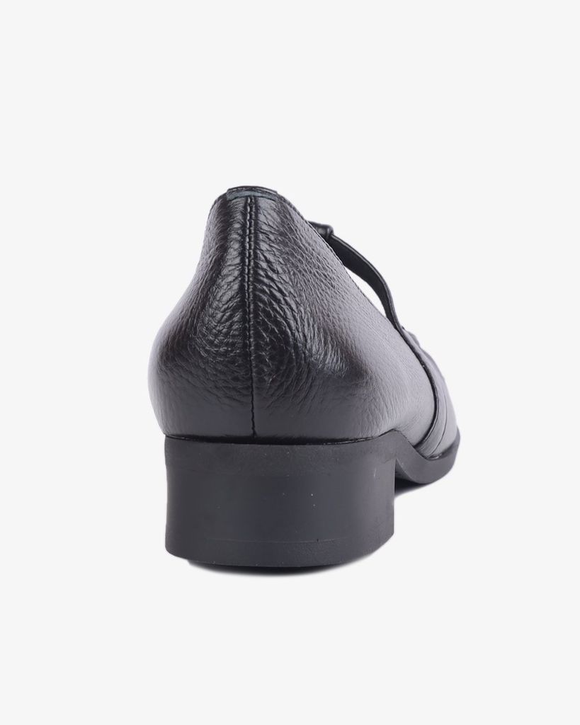 Giày Cao Gót Hạnh Dung Mũi Vuông Chỉ Nổi HD04916AD