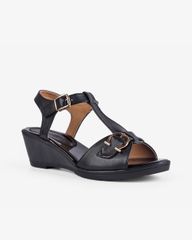 Sandal Xuồng Hạnh Dung Quai T-Strap Khóa Nịt HD04920AD