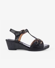 Sandal Xuồng Hạnh Dung Quai T-Strap Khóa Nịt HD04920AD