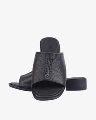 Dép Cao Gót Hạnh Dung Quai Bản Thêu Chỉ HD04931AD