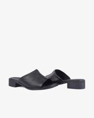 Dép Cao Gót Hạnh Dung Quai Bản Thêu Chỉ HD04931AD