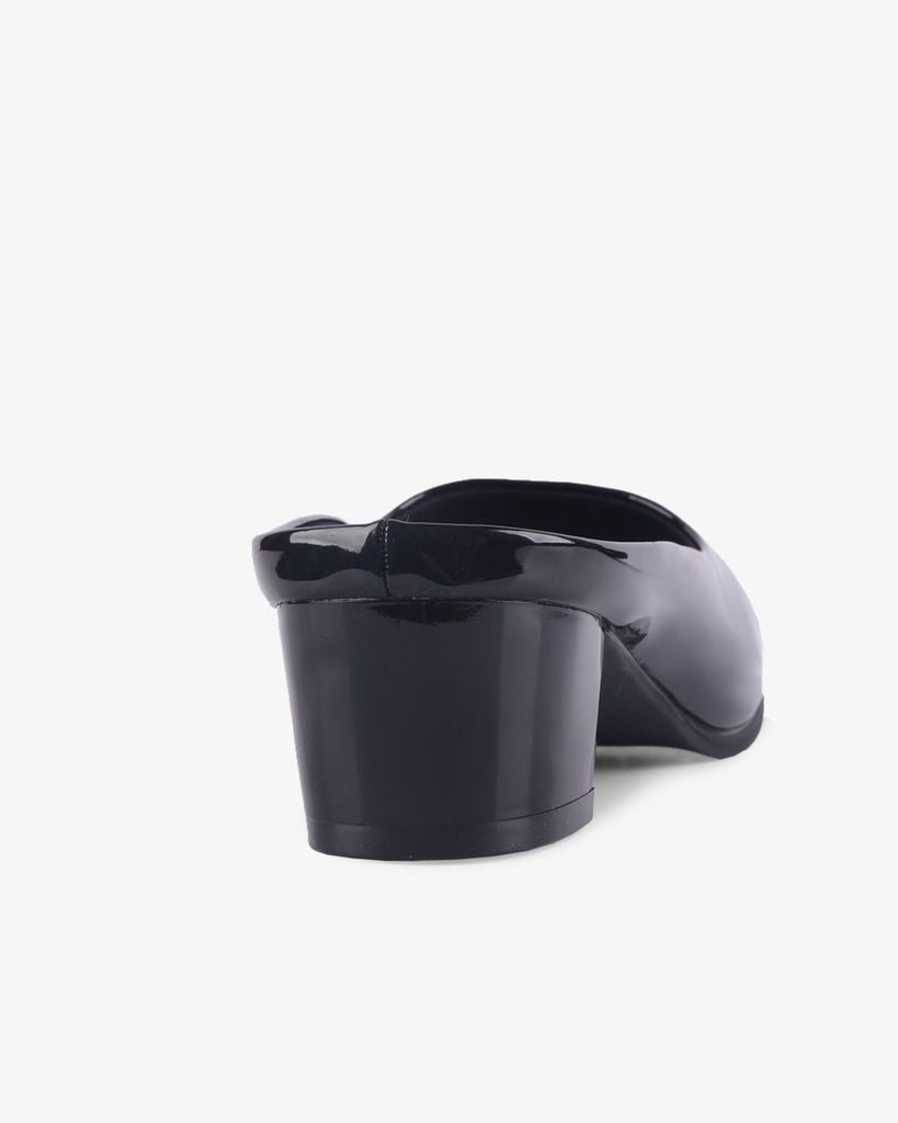 Dép Bít Mũi Hạnh Dung Gót Trụ Mũi Vuông HD04933AD