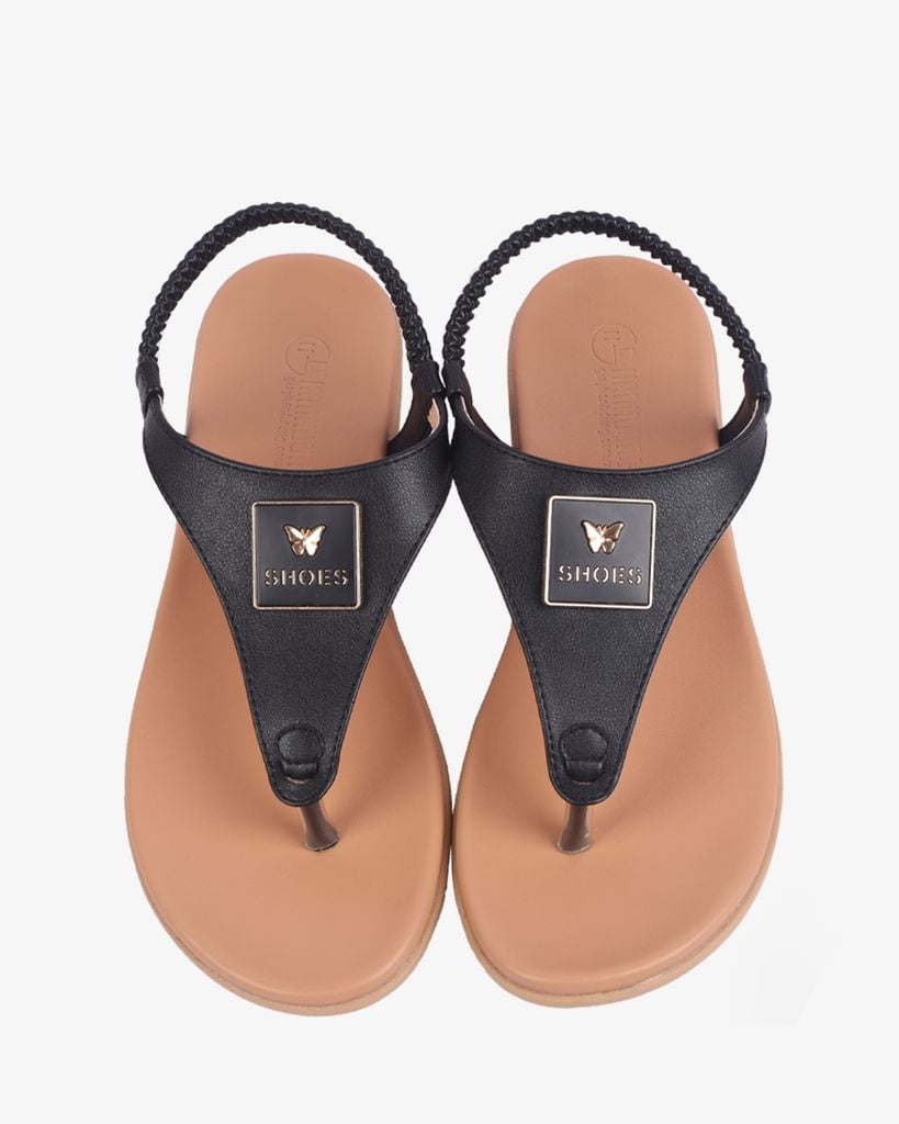 Sandal Xẹp Hạnh Dung Kẹp Bản Hậu Thun HD04934AD