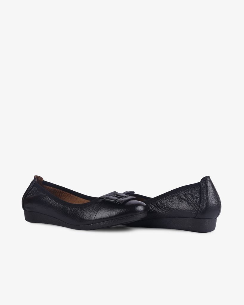 Giày Búp Bê Hạnh Dung Da Mềm Nơ Cách Điệu HD04935AD