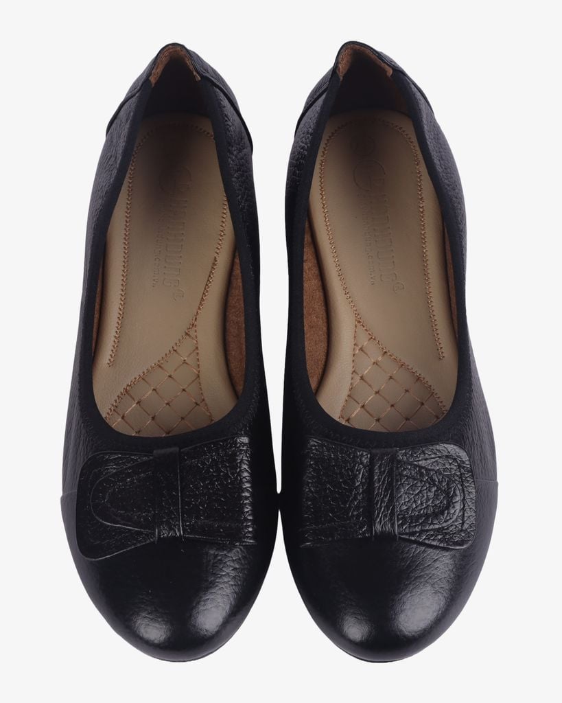 Giày Búp Bê Hạnh Dung Mũi Tròn Nơ Cách Điệu HD04937AD