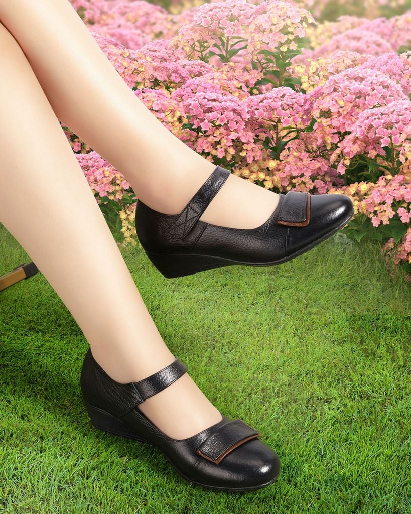 Giày Đế Xuồng Hạnh Dung Nơ Cách Điệu HD04939AD