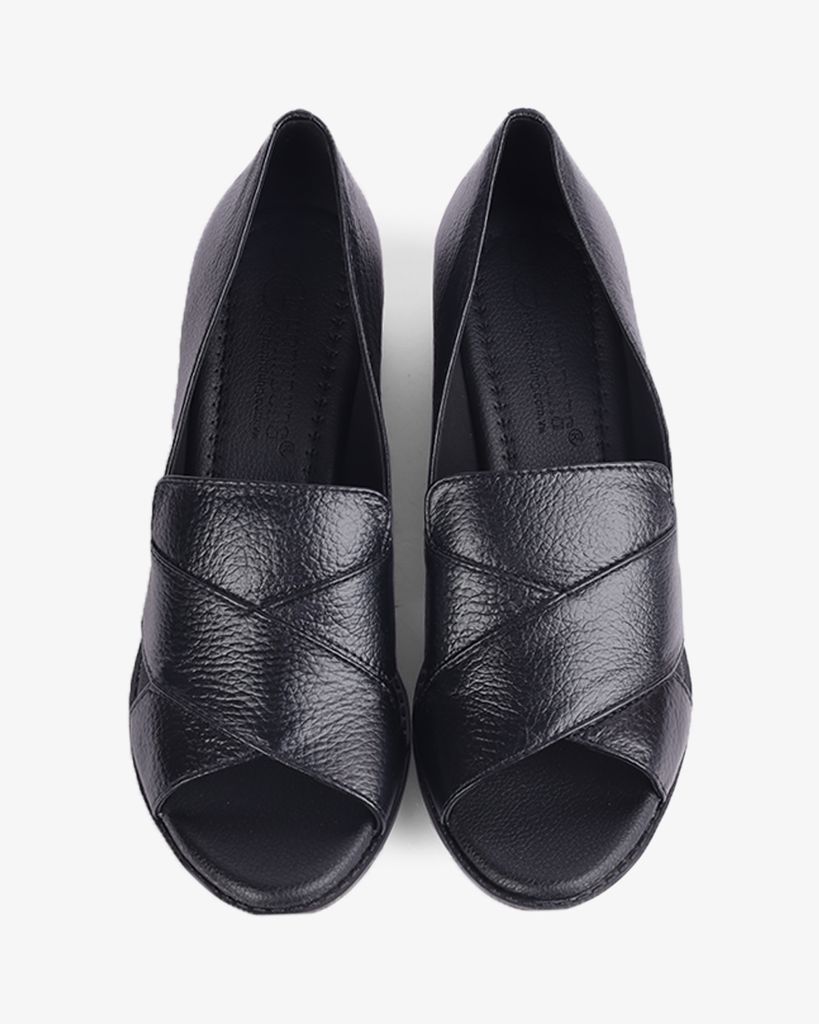 Giày Hở Mũi Hạnh Dung Quai Bản Cách Điệu HD04942AD