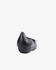Giày Búp Bê Hạnh Dung Mũi Tròn Đính Nơ Thanh Lịch HD04945AD