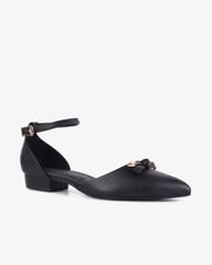 Giày Sandal Hạnh Dung Bít Mũi Nơ HD04949AD